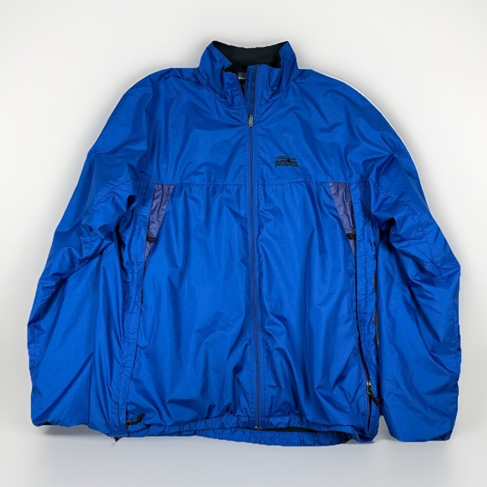 VTG Patagonia Velocity Shell Jacket Men's Size Large Light Running Lined Vent